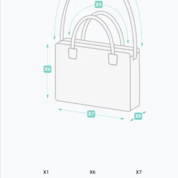 LANVIN Lamb Leather Crossbody Bag Logo Chain Trim & Strap Magnetic Flap - Picture 5 of 17